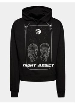 Night Addict Bluza MSS-NA4124DHEAD Czarny Regular Fit ze sklepu MODIVO w kategorii Bluzy męskie - zdjęcie 168660880