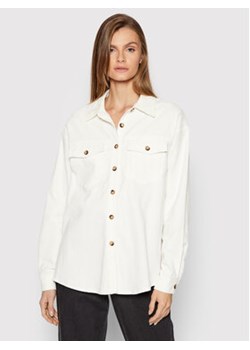 NA-KD Koszula Corduroy 1014-001197-0001-581 Biały Relaxed Fit ze sklepu MODIVO w kategorii Koszule damskie - zdjęcie 168660953