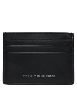 Tommy Hilfiger Etui na karty kredytowe Th Spw Leather Cc Holder AM0AM11845 Czarny ze sklepu MODIVO w kategorii Etui - zdjęcie 168661183
