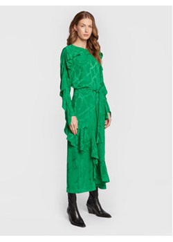 Zadig&Voltaire Sukienka codzienna Ritana WWDR01167 Zielony Regular Fit ze sklepu MODIVO w kategorii Sukienki - zdjęcie 168661380