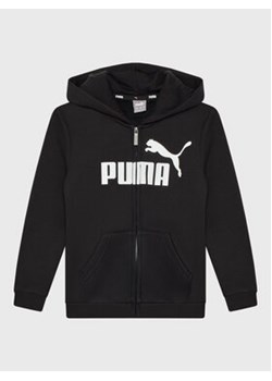 Puma Bluza Essentials Big Logo 586967 Czarny Regular Fit ze sklepu MODIVO w kategorii Bluzy chłopięce - zdjęcie 168661521