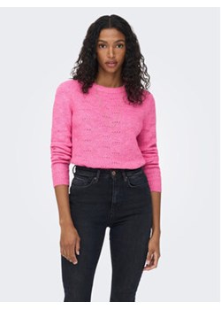 ONLY Sweter 15234745 Różowy Regular Fit ze sklepu MODIVO w kategorii Swetry damskie - zdjęcie 168661764