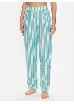 Etam Spodnie piżamowe 6539394 Zielony Regular Fit ze sklepu MODIVO w kategorii Piżamy damskie - zdjęcie 168661830