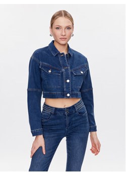 Morgan Kurtka jeansowa 231-VEIKO Niebieski Regular Fit ze sklepu MODIVO w kategorii Kurtki damskie - zdjęcie 168662000