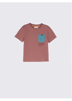 Coccodrillo T-Shirt WC2143203HUG Bordowy Regular Fit ze sklepu MODIVO w kategorii Koszulki niemowlęce - zdjęcie 168662244