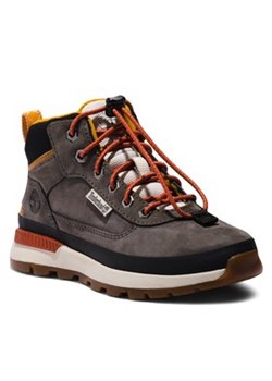 Timberland Trzewiki Field Trekker Mid TB0A64G80331 Szary ze sklepu MODIVO w kategorii Buty trekkingowe dziecięce - zdjęcie 168662710