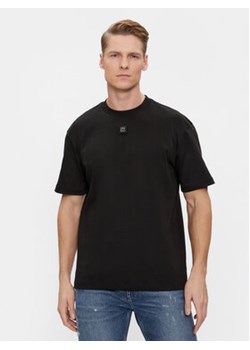 Hugo T-Shirt Dalile 50505201 Czarny Regular Fit ze sklepu MODIVO w kategorii T-shirty męskie - zdjęcie 168662814