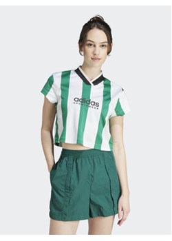 adidas T-Shirt IM4997 Zielony Slim Fit ze sklepu MODIVO w kategorii Bluzki damskie - zdjęcie 168662964