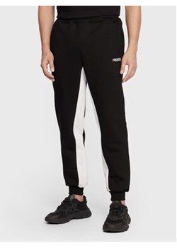 PROSTO. Spodnie dresowe KLASYK Clapan 1021 Czarny Regular Fit ze sklepu MODIVO w kategorii Spodnie męskie - zdjęcie 168662994