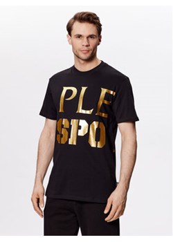 Plein Sport T-Shirt SACC MTK6025 SJY001N Czarny Regular Fit ze sklepu MODIVO w kategorii T-shirty męskie - zdjęcie 168663454