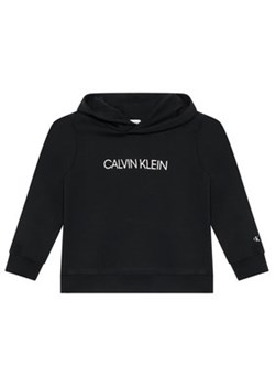 Calvin Klein Jeans Bluza Institutional Logo IU0IU00163 Czarny Regular Fit ze sklepu MODIVO w kategorii Bluzy chłopięce - zdjęcie 168663830