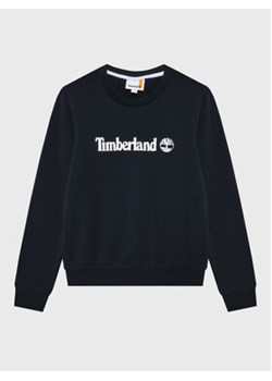 Timberland Bluza T25U06 D Czarny Regular Fit ze sklepu MODIVO w kategorii Bluzy chłopięce - zdjęcie 168664234