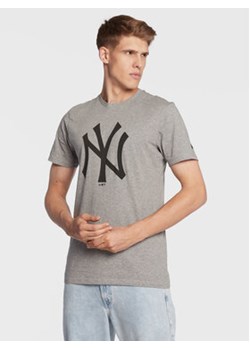 New Era T-Shirt New York Yankees MLB Team Logo 11863696 Szary Regular Fit ze sklepu MODIVO w kategorii T-shirty męskie - zdjęcie 168664294