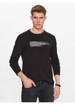 Guess Longsleeve M3YI15 K8FQ4 Czarny Regular Fit ze sklepu MODIVO w kategorii T-shirty męskie - zdjęcie 168664461