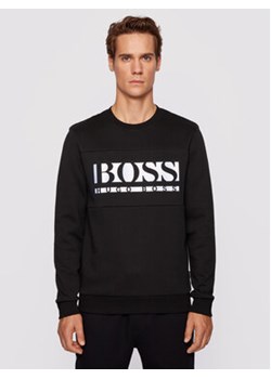 Boss Bluza Salbo 1 50447034 Czarny Regular Fit ze sklepu MODIVO w kategorii Bluzy męskie - zdjęcie 168664472