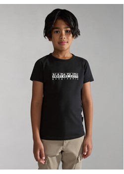 Napapijri T-Shirt S-Box NP0A4GNJ S Czarny Regular Fit ze sklepu MODIVO w kategorii T-shirty chłopięce - zdjęcie 168664754