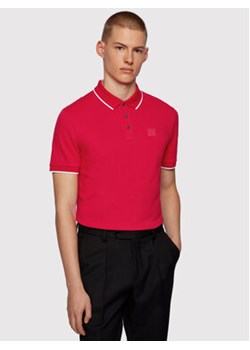 Boss Polo Parlay 101 50445486 Czerwony Regular Fit ze sklepu MODIVO w kategorii T-shirty męskie - zdjęcie 168664931