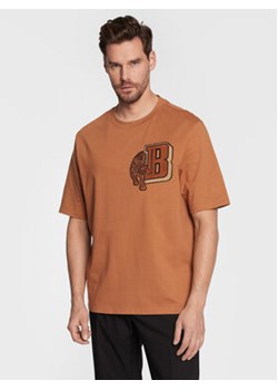 Baldessarini T-Shirt Tacko B4 20043/000/5081 Brązowy Contemporary Fit ze sklepu MODIVO w kategorii T-shirty męskie - zdjęcie 168664954