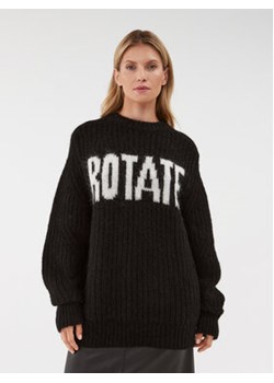 ROTATE Sweter Trui 112075100 Czarny Oversize ze sklepu MODIVO w kategorii Swetry damskie - zdjęcie 168665052