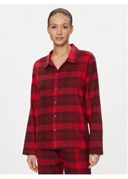 Calvin Klein Underwear Koszulka piżamowa 000QS7034E Czerwony Relaxed Fit ze sklepu MODIVO w kategorii Piżamy damskie - zdjęcie 168665070