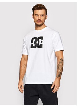 DC T-Shirt Star ADYZT04985 Biały Classic Fit ze sklepu MODIVO w kategorii T-shirty męskie - zdjęcie 168665170