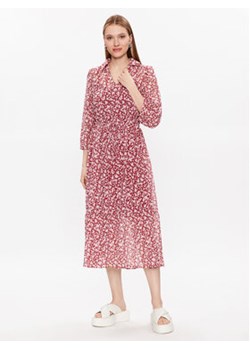 Moss Copenhagen Sukienka koszulowa Marlea 17276 Różowy Regular Fit ze sklepu MODIVO w kategorii Sukienki - zdjęcie 168665361