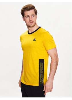 Le Coq Sportif T-Shirt 2310027 Żółty Regular Fit ze sklepu MODIVO w kategorii T-shirty męskie - zdjęcie 168665460