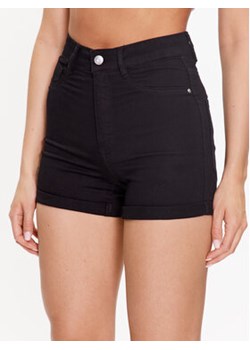 Gina Tricot Szorty jeansowe Molly denim shorts 88291 Czarny Regular Fit ze sklepu MODIVO w kategorii Szorty - zdjęcie 168665583