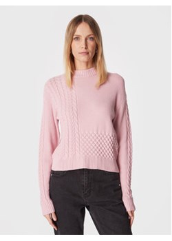 Moss Copenhagen Sweter Solbrit 17180 Różowy Regular Fit ze sklepu MODIVO w kategorii Swetry damskie - zdjęcie 168665723