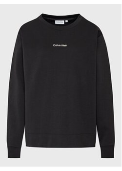 Calvin Klein Curve Bluza Inclu Micro Logo K20K205472 Czarny Regular Fit ze sklepu MODIVO w kategorii Bluzy damskie - zdjęcie 168665932