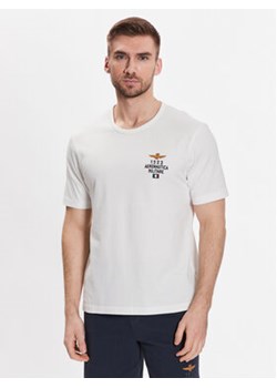 Aeronautica Militare T-Shirt 231TS2053J581 Biały Regular Fit ze sklepu MODIVO w kategorii T-shirty męskie - zdjęcie 168666013
