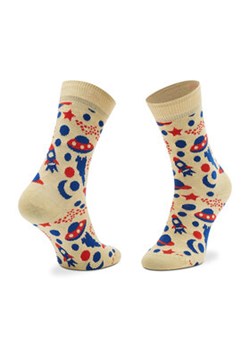 Happy Socks Zestaw 3 par wysokich skarpet dziecięcych XKAST08-2200 Kolorowy ze sklepu MODIVO w kategorii Skarpetki dziecięce - zdjęcie 168666131