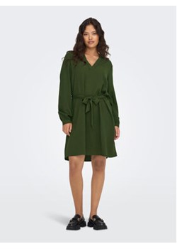 JDY Sukienka codzienna 15300554 Zielony Regular Fit ze sklepu MODIVO w kategorii Sukienki - zdjęcie 168666152