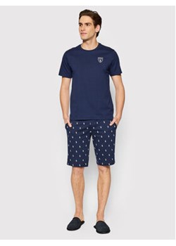 Polo Ralph Lauren Piżama 714866474001 Granatowy Regular Fit ze sklepu MODIVO w kategorii Piżamy męskie - zdjęcie 168666173