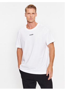 Hugo T-Shirt 50493057 Beżowy Relaxed Fit ze sklepu MODIVO w kategorii T-shirty męskie - zdjęcie 168666591