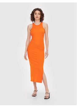 ONLY Sukienka codzienna Lindsay 15235138 Pomarańczowy Slim Fit ze sklepu MODIVO w kategorii Sukienki - zdjęcie 168666623