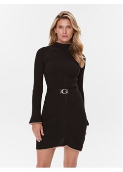 Guess Sukienka codzienna W3BK46 Z2WX0 Czarny Regular Fit ze sklepu MODIVO w kategorii Sukienki - zdjęcie 168666801