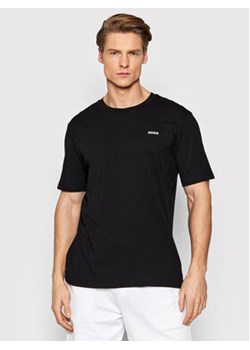 Hugo T-Shirt Dero222 50466158 Czarny Regular Fit ze sklepu MODIVO w kategorii T-shirty męskie - zdjęcie 168666984