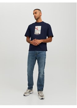 Jack&Jones T-Shirt Copenhagen 12227781 Granatowy Regular Fit ze sklepu MODIVO w kategorii T-shirty męskie - zdjęcie 168667522
