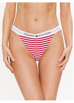Tommy Hilfiger Dół od bikini UW0UW04561 Czerwony ze sklepu MODIVO w kategorii Stroje kąpielowe - zdjęcie 168668062