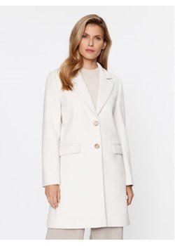 Rinascimento Płaszcz przejściowy CFC0115128003 Biały Regular Fit ze sklepu MODIVO w kategorii Płaszcze damskie - zdjęcie 168668112