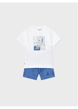 Mayoral Komplet t-shirt i spodenki 1647 Kolorowy Regular Fit ze sklepu MODIVO w kategorii Komplety niemowlęce - zdjęcie 168668162