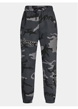Grimey Spodnie dresowe GRTS246 Czarny Urban Fit ze sklepu MODIVO w kategorii Spodnie męskie - zdjęcie 168668422