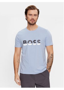Boss T-Shirt Tee 1 50477616 Niebieski Regular Fit ze sklepu MODIVO w kategorii T-shirty męskie - zdjęcie 168668740