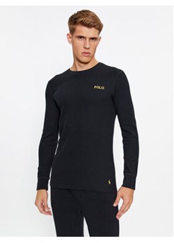 Polo Ralph Lauren Koszulka piżamowa 714899615004 Czarny Slim Fit ze sklepu MODIVO w kategorii Piżamy męskie - zdjęcie 168668900