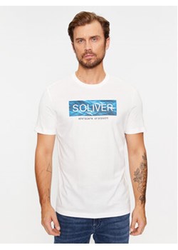 s.Oliver T-Shirt 2135685 Biały Regular Fit ze sklepu MODIVO w kategorii T-shirty męskie - zdjęcie 168668940