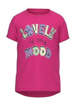 NAME IT T-Shirt 13215021 Różowy Regular Fit ze sklepu MODIVO w kategorii Bluzki dziewczęce - zdjęcie 168669250