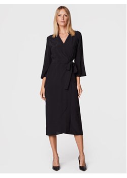 Sisley Sukienka koszulowa 4B5FLV01Y Czarny Regular Fit ze sklepu MODIVO w kategorii Sukienki - zdjęcie 168669342