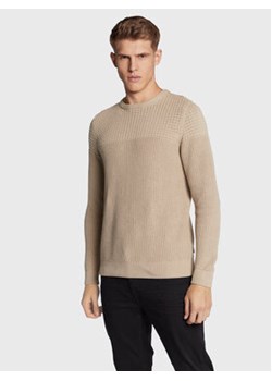 Blend Sweter 20714622 Beżowy Regular Fit ze sklepu MODIVO w kategorii Swetry męskie - zdjęcie 168669710