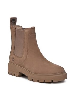 Timberland Sztyblety Cortina Valley Chelsea TB0A41EW9291 Beżowy ze sklepu MODIVO w kategorii Botki - zdjęcie 168670391